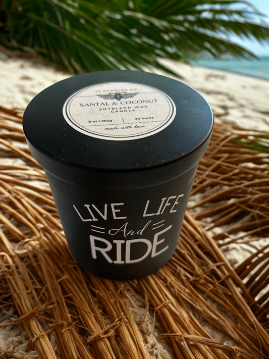 Live Life and Ride - Santal & Coconut