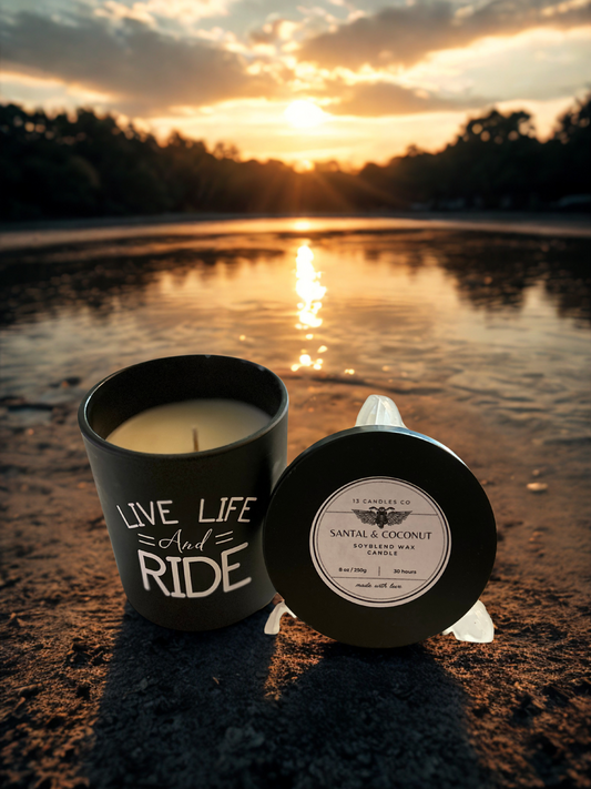 Live Life and Ride - Santal & Coconut